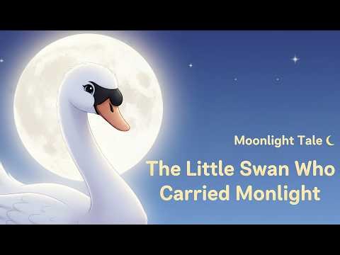 Sleepy Story 🌙 The Little Swan Who Carried Moonlight | Bedtime Story for Kids