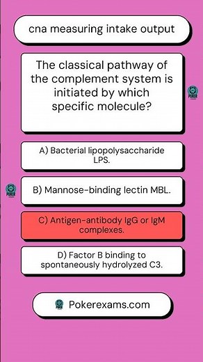 CNA measuring intake output