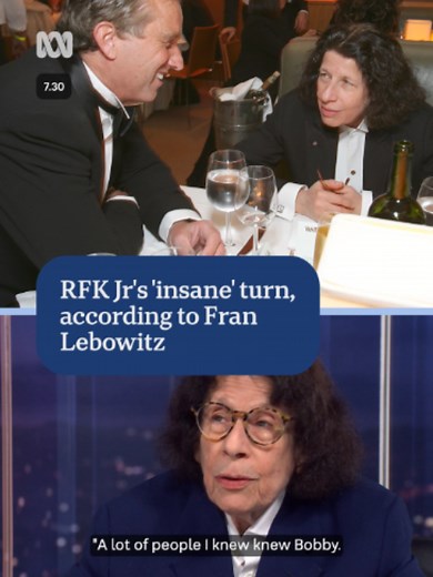 Fran Lebowitz on RFK Jr: From Environmental Orator to Controversial Figure