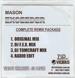 Mason - Exceeder (Complete Remix Package)