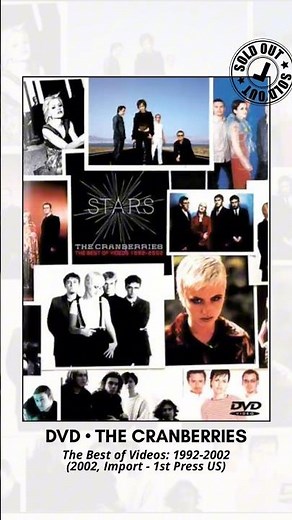 DVD 📀 THE CRANBERRIES Stars: The Best of Videos 1992-2002 1st Press US 2002 #thecranberries #rock