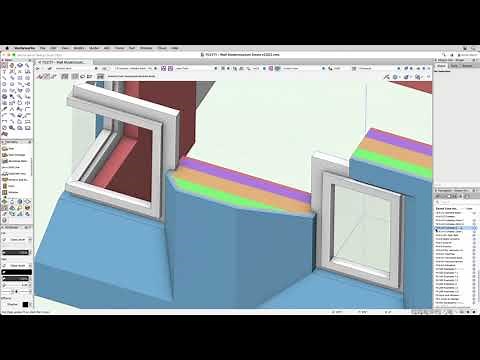 Vectorworks 2022 - Wall Component Control