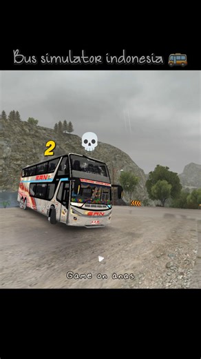 Bus simulator indonesia | 🚌 | Game on anas | #bussid #shorts #bussimulatorindonesia