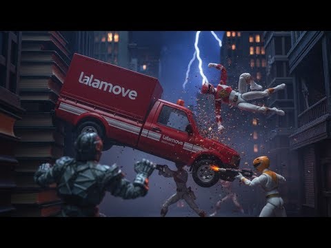 Even Heroes Can't Stop This Delivery‼️ | Power Rangers Stop Motion✅