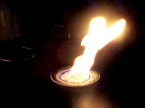 Calcium Chloride Flame Test