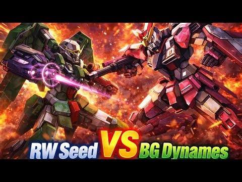 (GD03) RW Seed vs BG Dynames Gundam Card Game Local Finals Gameplay
