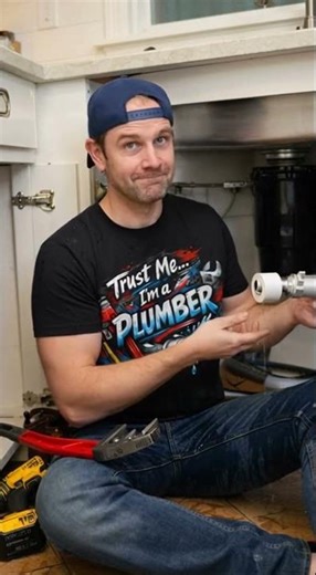 This Plumber Brings the WRONG Tool, But it Works 😂