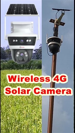 Trueview 4g Solar Powered Camera installation #cctvcamera #solarcamera #experimnent