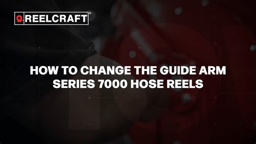 How to Change the Guide Arm - Reelcraft Series 7000 Hose Reels