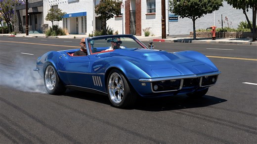 Classic 1968 C3 Corvette With Modern Agresive Performance