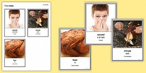 Maths Intervention Time Unit Cards