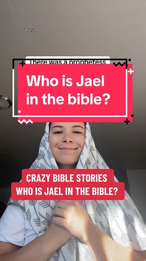 Read the story for more details context in the Bible- Judges 4 #crazybiblestory #biblestorytime #bibletopics #whoisjael #jaelinbible #prophetdeborah #womeninbible #womenofthebible #christianskit #bibleskit #christiancomedy #biblecomedy #christiancontentcreator #christianvideos #biblestories #bible #jesus #churchtok #bibletok #christianstory #bibleteacher