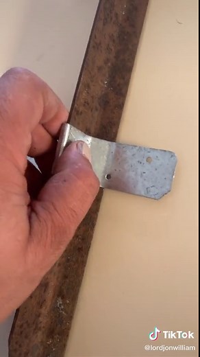 Custom star picket bracket #howtodo #star #picket #bracket #construction #powertools #diy #tradie #steel #like #fyp #joncol #viral #duet #handmade