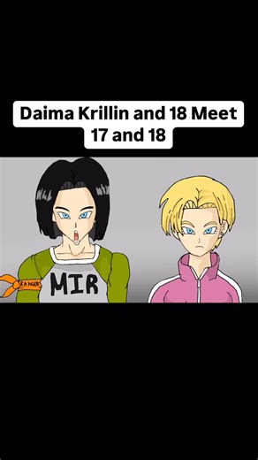 Cornerstone Arts on Instagram: "Daima Krillin and 18 Meet Android 17 and 18 Link to other socials in bio #dbz #dbs #dragonball #dbgt #dragonballsuper #dragonballz #dragonballsuperbroly #dragonballmemes #dragonballheroes #dragonballdaima #krillin #android17 #android18"