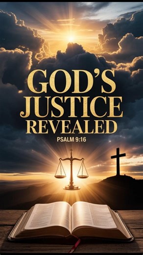 Psalm 9:16 Meaning – God Reveals His Justice#god #jesus #motivation #shorts #viral