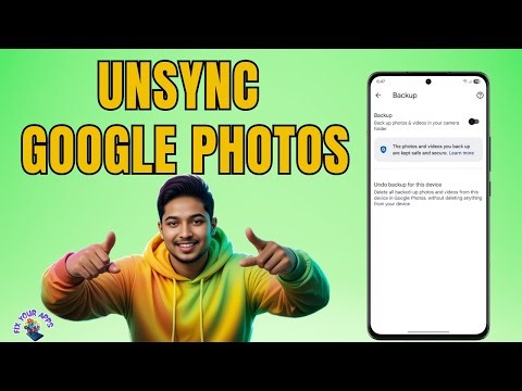 How To Unsync Google Photos From Android | Stop Auto Backup (2025)