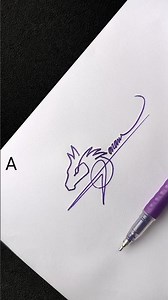 A letter Unique Signature Idea | Short Signature Tutorial