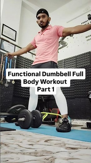 Train Like an Athlete with Just Dumbbells | Functional Full Body Workout - Part 1