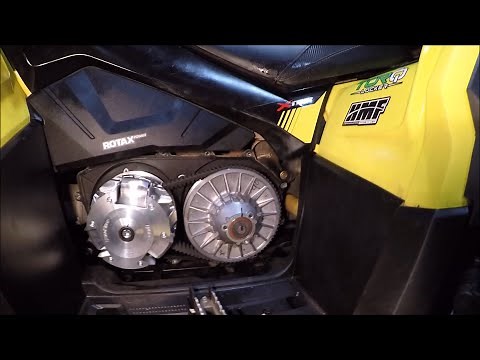 QSC Rev X Primary Clutch Install - Can Am XMR 850