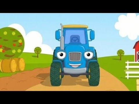 🚜🎶 The Little Blue Tractor | Cheerful Children's Song 🎶 Farm Song for Children & Babies 🚜🌈