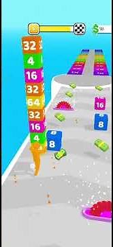 Cube Rush 2048 Game - Gameplay Video