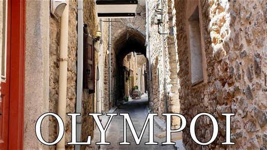 Olympoi, Chios: Picturesque Views of a Traditional Village