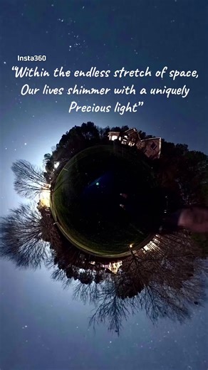 Make a wish…#astrophotography #Insta360#christmaswish