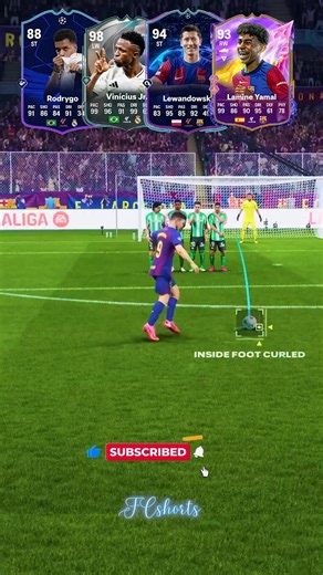 Real Madrid Vs Barcelona La Liga In Fifa !...#FC26 #fc26 #eafc26 #shorts