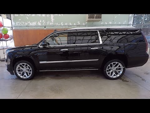 2018 Cadillac Escalade ESV Platinum - BLACK RAVEN