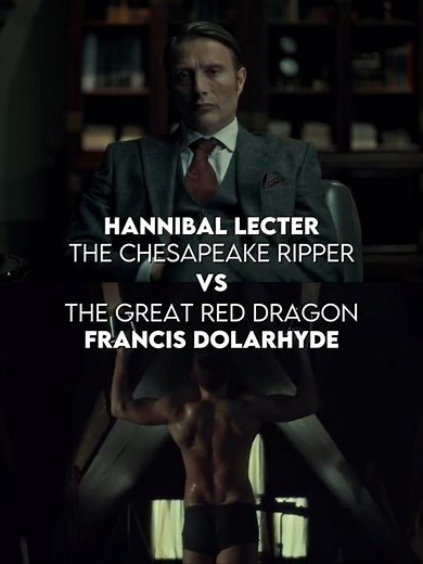 Hannibal lecter vs francis dolarhyde #debate #edit #hanniballecter