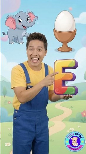 The Letter E Song 🐘 | Phonics & Alphabet Learning for Kids #abcsongs #kids #alphabetsong #letterE