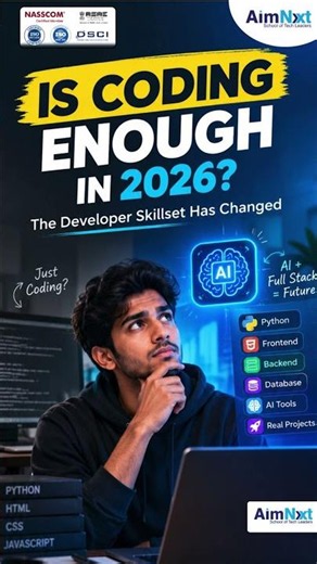 Coding Enough in 2026? | Python Full Stack + AI