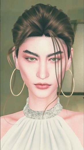 Gulnara Mammadova || Creating a female character #sims4 #thesims4 #sims4cc