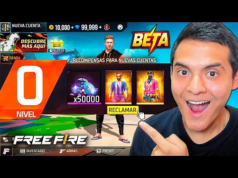 ¡ASÍ PUEDES DESCARGAR FREE FIRE BETA y DESBLOQUEAR TODO GRATIS! 🤑💎🔥