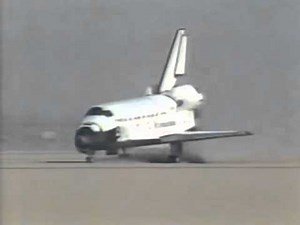 STS-26 Landing ABC News Coverage