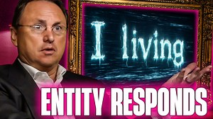 “He literally asked out loud, if you have something to show me, show me. If you have something to tell me, tell me. And in that instant the screen morphed, melted, and digitally composed letters. It had the simple response of ‘I living.’” #scary #horror #paranormal #spooky #creepy #shawnryanshow #podcast | Shawn Ryan Show
