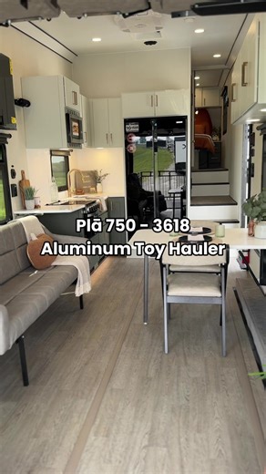 ⚠️ WARNING: This RV contains no wood in its construction. ⚠️ This RV includes: Aluminum welded frame Aluminum exterior walls Aluminum roof Aluminum cabinets Composite subfloor Composite interior walls Solid surface countertops No wood. No rot. No rust. Just you and the great outdoors. 🌲 Learn more at: https://atctrailers.com/floorplan/pla-750-fifth-wheel-3618/ #aluminumtoyhauler #builttopla #designedforlife #goyourownway #atctrailers #rv #rvlife #rvliving #atctoyhauler #toyhauler #atc