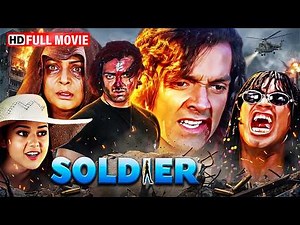 Bobby Deol Revenge Story 😱 | Soldier Full Movie HD | 90s Action Blockbuster | Preity Zinta