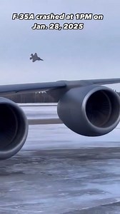 F-35A crash at Eielson AFB caught on camera. Pilot ejected safely. Note the gear of the Lightning II. #aviation #flying #pilot #airforce #airshow | Air Supremacy