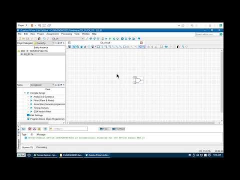 How to Create a Project in Quartus