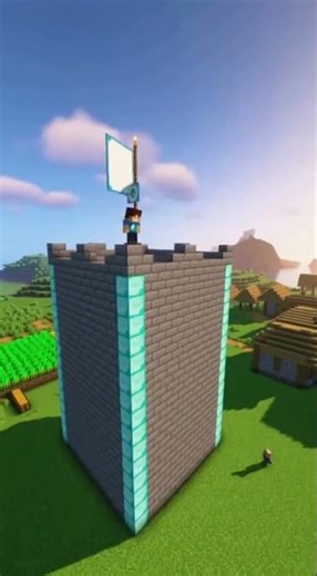 Medieval Diamond WATCHTOWER Build! 🗼💎