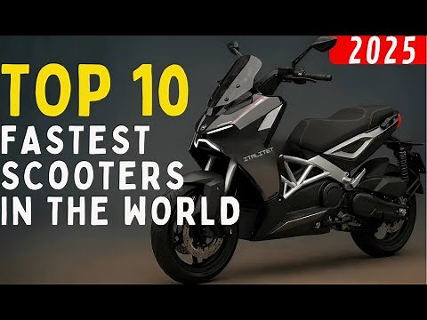 Top 10 Fastest Scooters in the World (2025 Edition)