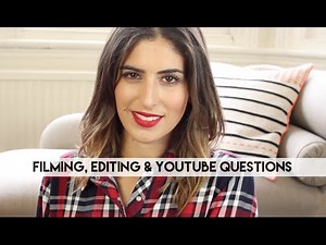 Filming, Editing & YouTube Questions // Lily Pebbles