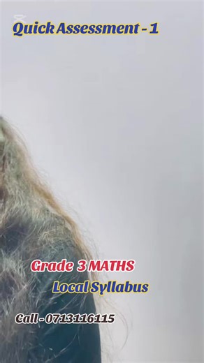 Grade 3 Maths Quick Assessment Guide for Kids