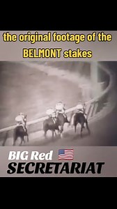 The original footage of the Belmont stakes {Big Red Secretariat🏁🇺🇸 | Natural life Viewer