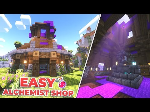 (Easy) - Alchemist Shop Build Tutorial - Fantasy - The Alchemist Shop