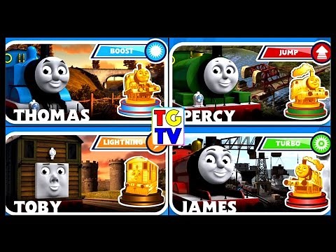 Thomas & Friends - Thomas Toby Emily James Percy | Go Go Thomas