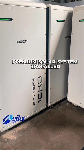 PREMIUM SOLAR SOLUTION 👉 4 X 5KW SOLIS HYBRID INVERTER 👉 3 X 16KWH WECO LITHIUM BATTERY 👉 46 X 535W TIER 1 SOLAR PANELS POWERS 👇👇👇👇👇 🔌 4 x units of 1.5hp inverter ac during the day but 2 units at night 🔌 3 x freezers 🔌 a fridge 🔌 washing machine 🔌 lights 🔌 fans 🔌 television etc send us a DM or 📞 08102605412 #solarenergy #solisinverter #lithiumbattery #inverter #solarpanels | Agiletsolar and Smarthomes