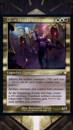 Urza Hexproof to all your Artifact Creatures? Yes, PLEASE! Urza, Chief Artificer Deck Tech MTG edh