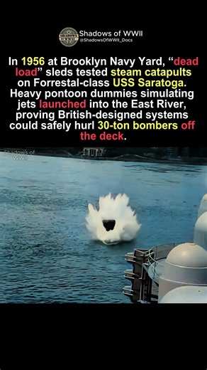 How the U.S. Tested a 30-Ton Catapult Launch in 1956